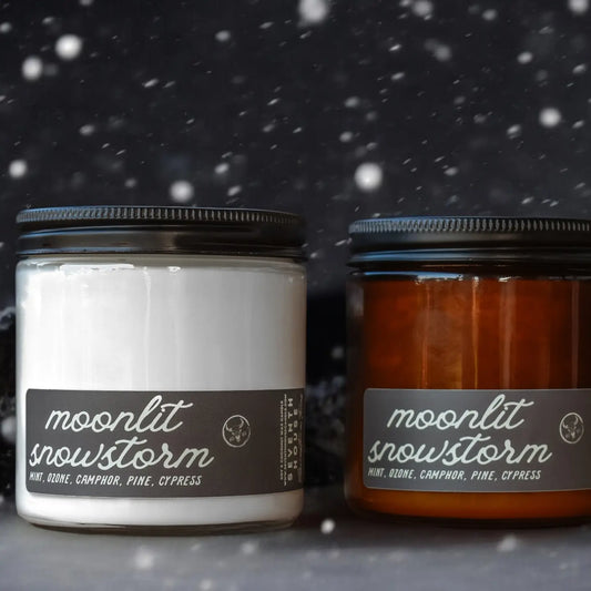 Moonlit Snowstorm Soy Candle