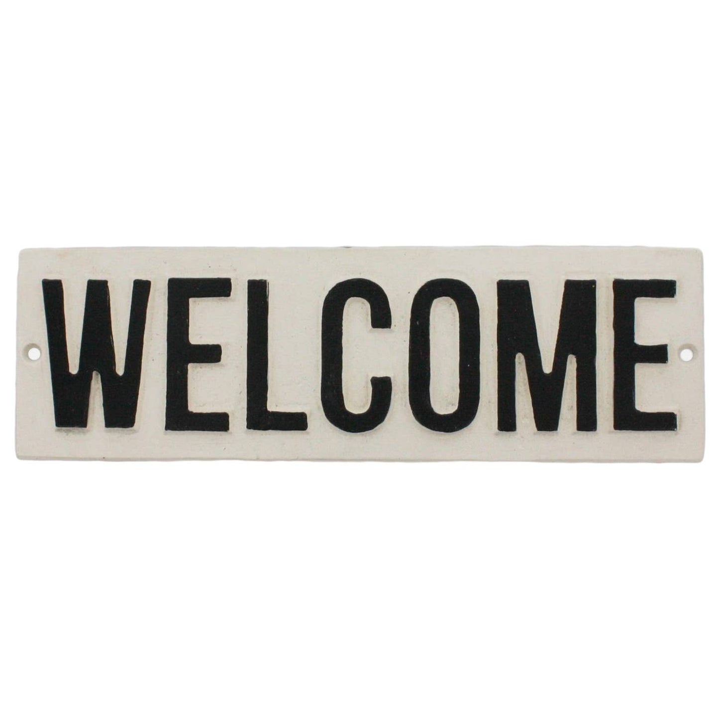 Welcome Cast Iron Sign - SALE!