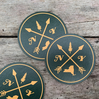 Bar-Style Paper Coasters